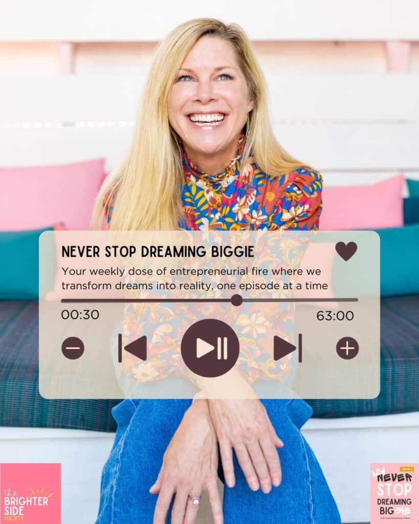 Never Stop Dreaming Biggie Podcast with Angel Holmes: Your weekly dose of entrepreneurial fire where we transform dreams into reality, one episode at a time