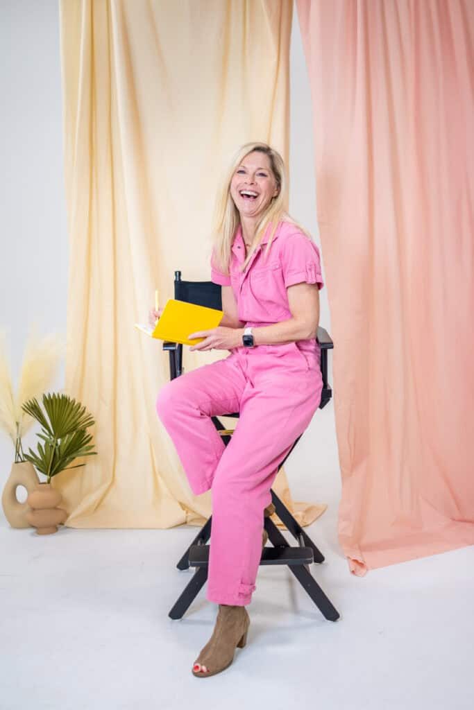 female entrepreneur walking by faith building business
