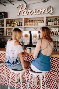 wo women building a deep friendship over coffee